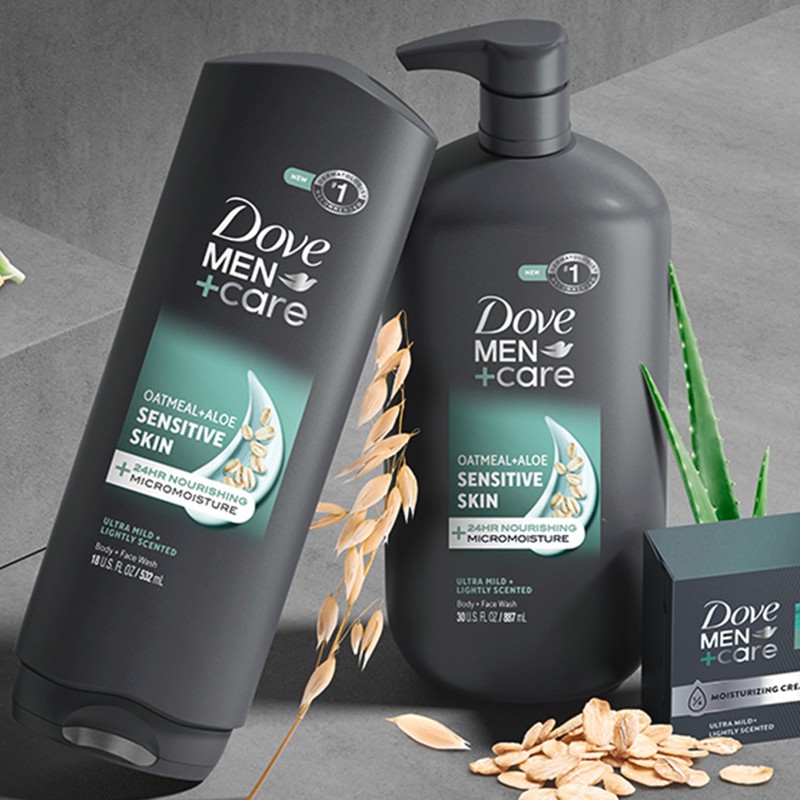 DOVE MEN + CARE Body & Face Wash Sensitive Skin