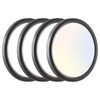 zemty 4Pack LED Ceiling Light Fixture 6.5 Inch, 12W 1200lm
