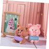 SUPVOX 8Pcs Cute Animal Figurines for Desktop Decoration Adorable Miniature