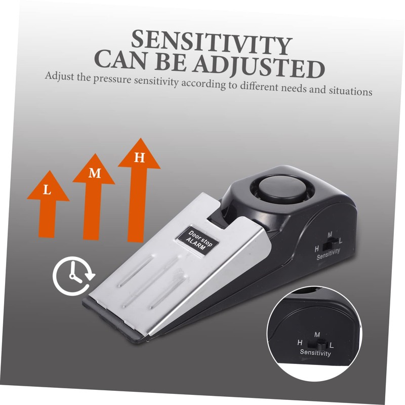 OHPHCALL Intelligent Door Stopper Security Alarm Portable Anti-Theft Door Wedge