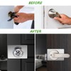 5 piezas de placa de refuerzo de puerta, placa de