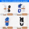 Coideal Leather Cable Ties Organizer, 20 Pcs Earphone Cable Straps