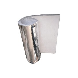 1/2" Aluminium Foil Faced Ceramic Fiber Blanket Insulation 6# 2300F 24" X 36"
