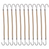 Frcolor Pack of 20 Ponytail Hooks Elastic Bands Hair Styling