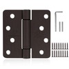 3 Pieces Self Closing Door Hinge 4 inch Oil Rubbed