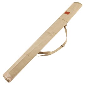 Fishing Rod, Fishing Rod Bag, 51.2 inches (130 cm), Large Capacity, Foldable, Multifunctional, Rod Bag, Storage for Fishing Rods, Fishing Equipment, Tools, Umbrella, Convenient, Portable Yellow