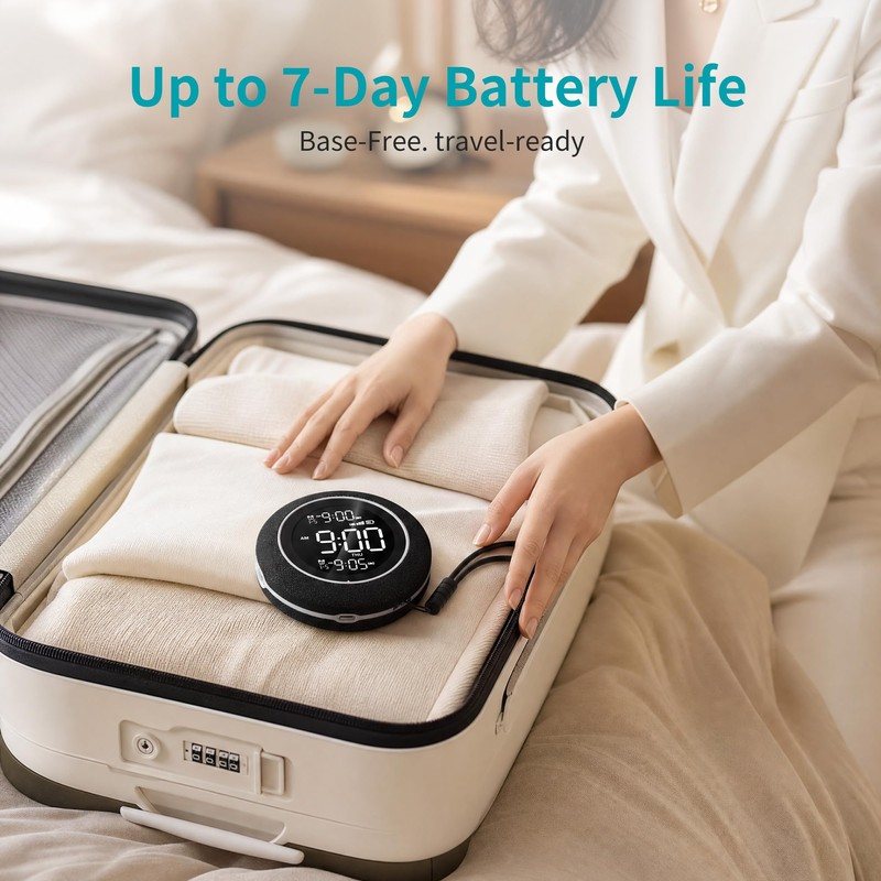 IKHDCYH Super Loud Vibrating Alarm Clock for Heavy Sleepers Adults