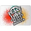 Makoroni - Peace Love Collect Scale Models - 12"x18" Aluminum