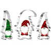 Orapink 3 Pieces Gnome Cookie Cutters Set for Baking Stainless