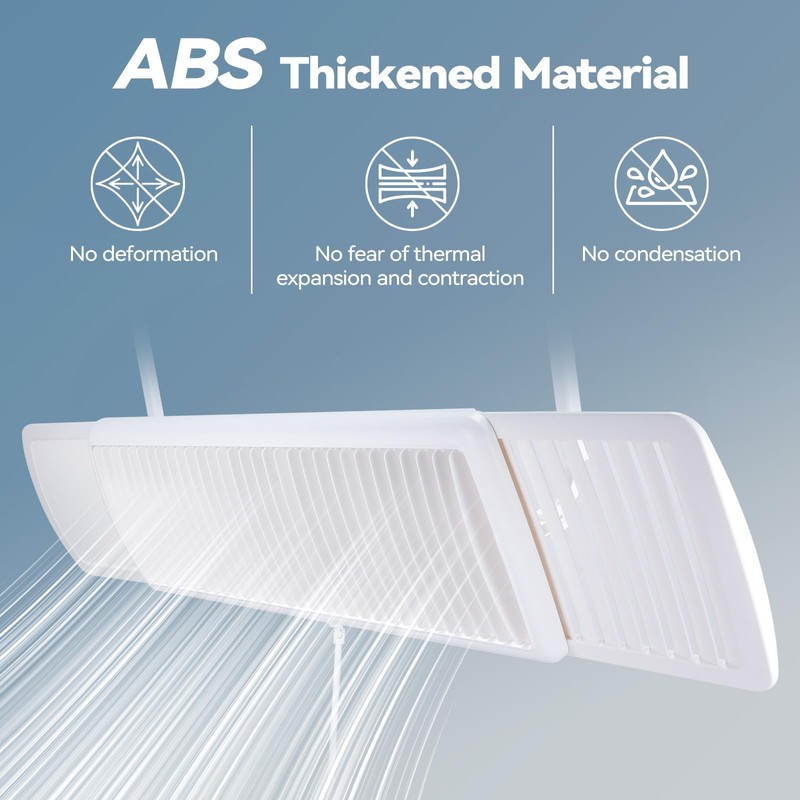 YANWEI Air Conditioner Deflector,Adjustable Retractable Blinds Suitable for Mini split