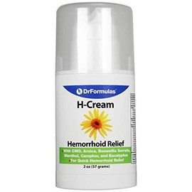 DrFormulas H Cream | Natural Herbal Formula for Extra Strength Relief (2oz)