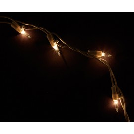 Blue Star Group Brella Lights - Patio Umbrella Lighting System with Power Pod & 8 Rib, White