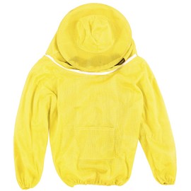 Beekeeping Tools Professional Beekeeping Protective Jacket Beekeeper Veil Suit SmockYellow