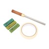 Guitar Fret Crowning File Set Edge Dressing File Kit Luthier