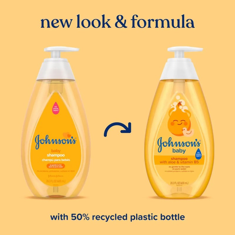 Champú Johnson's Baby Con Aloe Vera Y Vitamina B5 600
