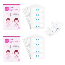 80 Stück Face Lifting Tape Unsichtbar, Face Tape Lifting Tapes Gesicht für Gesicht und Hals, Anti-Falten Pflaster Gesicht, Gesichtstape Facelifting Facetape für Eine Optische Konturierung von Gesicht