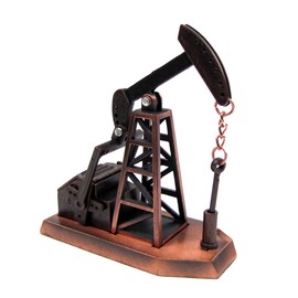 TG,LLC Treasure Gurus 1:48 O Gauge Scale Replica Oilfield Oil Pump Jack Rig Die Cast Pencil Sharpener