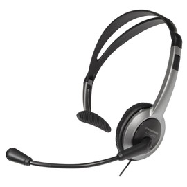 Panasonic KX-TCA430 Comfort-Fit, Foldable Headset with Flexible Noise-Cancelling Microphone and Volume Control