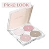 THE SAEM Single Shadow Palette Special Set 4Colors & Case