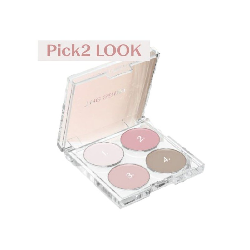 THE SAEM Single Shadow Palette Special Set 4Colors & Case