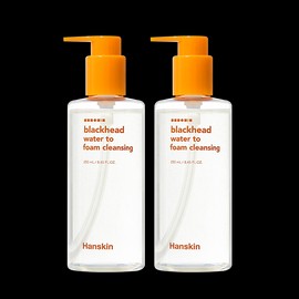 Hanskin [Hanskin] Blackhead Water to Foam Cleansing 250ml, 2 units / [한스킨] 블랙헤드 워터 투 폼 클렌징 250ml, 2개