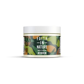Faith In Nature Natural Shea & Argan Hair Mask, Nourishing, Vegan & Cruelty Free, No SLS or Parabens, For Dry to Very Dry Hair, 300ml