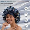 NAHOSY Satin Silk Bonnet for Sleeping Women, Reversible Double Layer