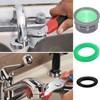 BOETOADG Faucet Aerator, 1.5 GPM Flow Restrictor Plug-In Faucet Aerator