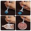 26pcs Diamond Point Drill Pen, Refillable Wax Pens Dotz Painting