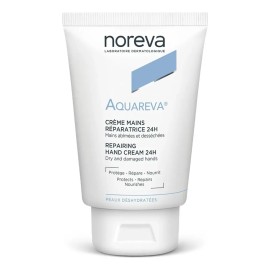 Crema Para Manos Noreva Aquareva Hidratante Reparadora 50 Ml
