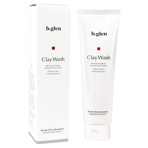 b.glen [Official] Clay Wash (Facial Wash) 5.29 oz (150 g)