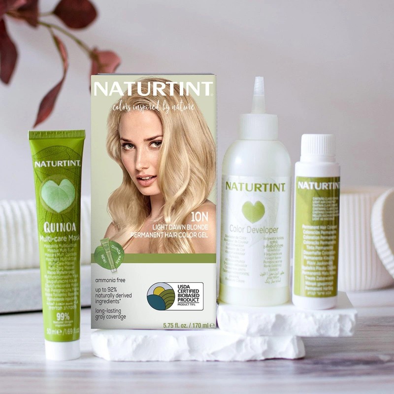 Naturtint 10N Light Dawn Blonde Hair Coloring Agent Plant Based