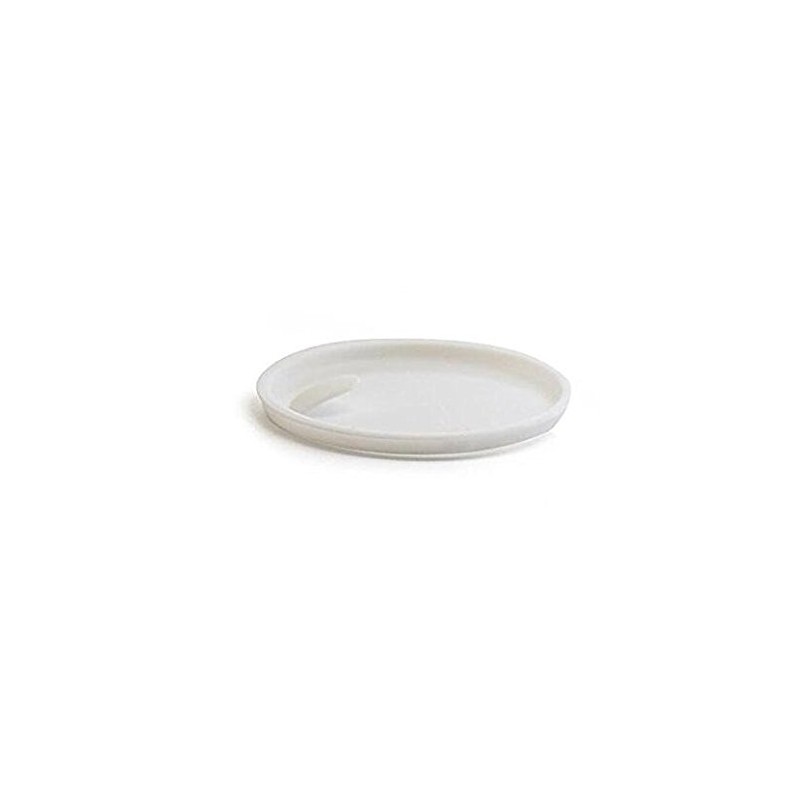 VASANA 6PCS 250ml White Empty Plastic Bottles Leak Proof Plastic
