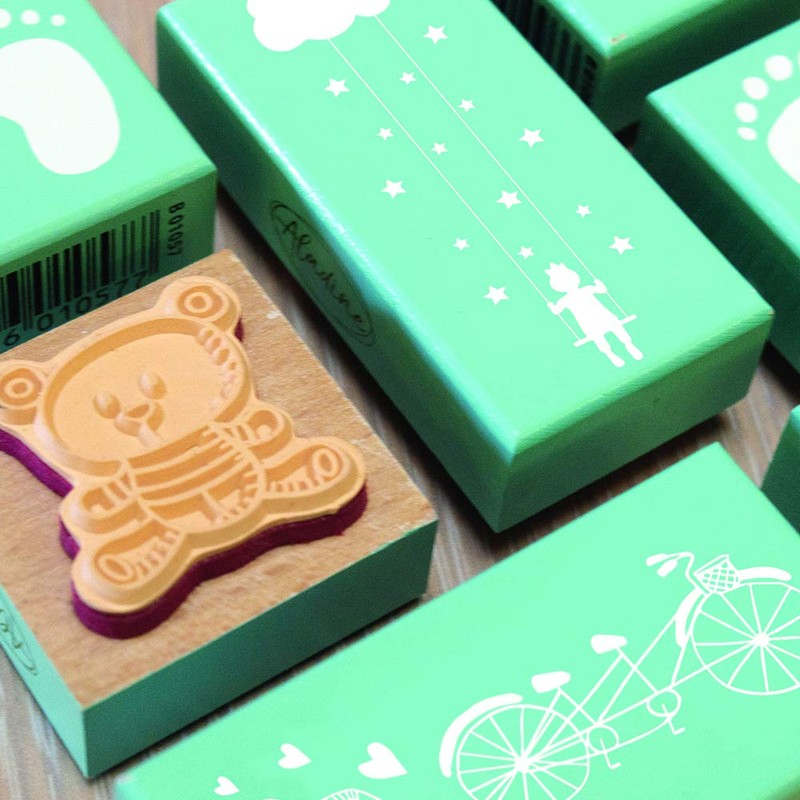 Aladine 01282 Stamp G Cigogne and Baby