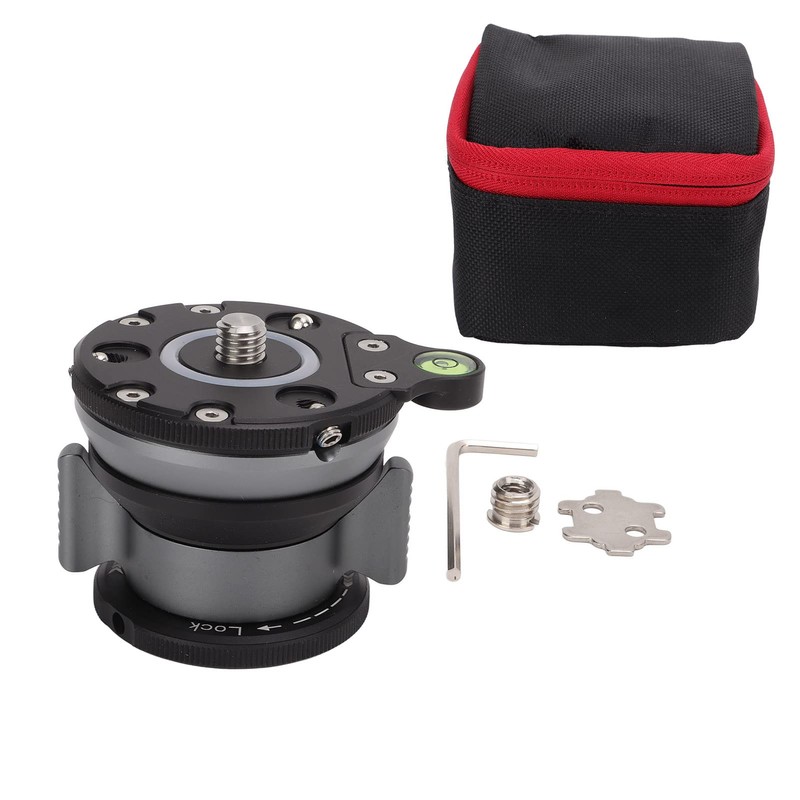 Tripod Leveling Base with Offset Bubble Level for for and