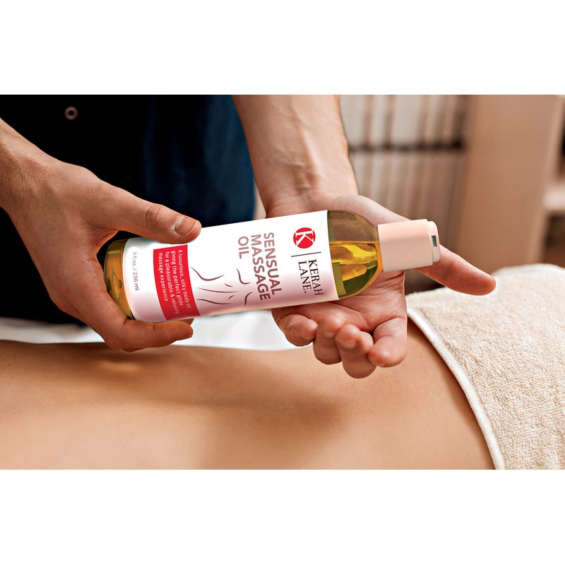 Sensual Body Massage Oil, Therapeutic and Relaxing Essential Oils for