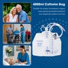 BeHerk 4000mL Catheter Bags for Men and Women 3 Pack