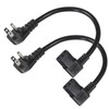 [Paquete de 2] Cable de alimentación para computadora de 90