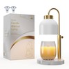 Candle Warmer Lamp, with 2 Bulbs,Timer & Dimmer,Compatible with Large