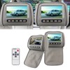 2pcs 7 inch HD Car Headrest LCD Video Player with