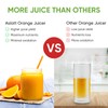 ASLATT Electric Citrus Juicer Squeezer Stainless Steel, Orange Juicer Electric,Homemade