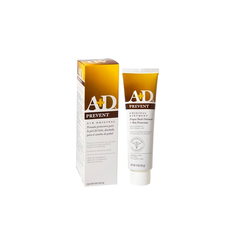 A+D Prevent Pomada para Rozaduras de Pañal con Vitamina A