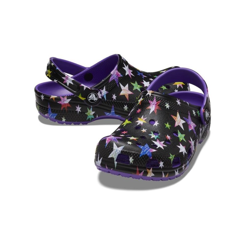 Kids’ Classic Star Print Clog
