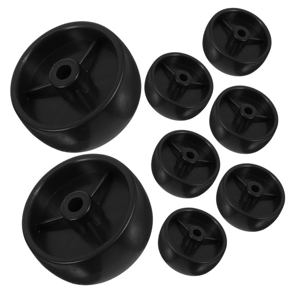 CAXUSD 8pcs Mower Deck Wheel Replacement Caster Wheels for Mower