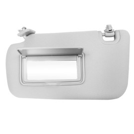 Left Driver Side Sun Visor Gray Compatible with Nissan Sentra 2013 2014 2015 2016 2017 2018 2019 Sun Protection Shade with Makeup Mirror Replace 96401-3SG8A
