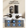 Veise Keyless Entry Door Lock with 2 Lever Handles -