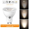 Dimmable 4 Light Black Plug in Track Light White Plug