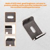 MaXpeedingrods 6Pcs Universal Car Roof Rack Gutter Mounts Kit Weld