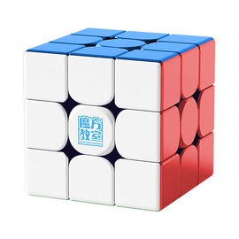 Willking Moyu Super RS3M V2 2023 UV Coated 3x3 Magnetic Speed Cube (Magic Clothes) moyu Super RS3 M V2 Professional 3x3 Stickerless Magnetic Upgraded of Moyu RS3M 2022 (MagLev Version)