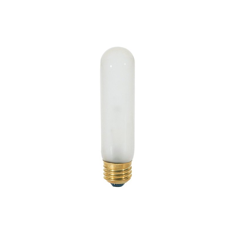 Satco S3253 Medium Light Bulb in White finish, 5.00 inches